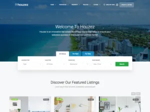 Houzez | Premium Real Estate WordPress Theme