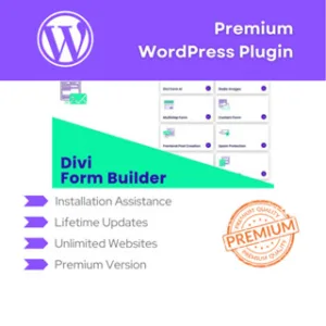Divi Form Builder | Premium WordPress Plugin | Lifetime Updates | Latest Version