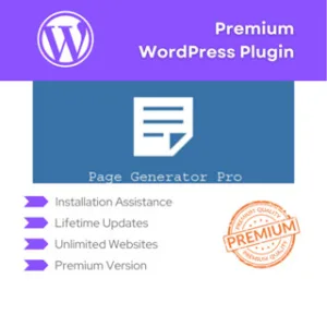Page Generators Pro | WordPress Page Builder Plugin | Premium Plugin | Lifetime Updates | Latest Version
