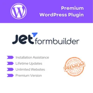JetFormBuilder with Pro Addons | Premium WordPress Form Builder Plugin | Best Seller | Latest Version