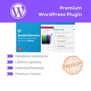 Boosted Elements WordPress Page Builder Add-on for Elementor | Premium WordPress Plugin | Lifetime Updates | Latest Ver.