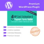 WP Cost Estimation & Payment Forms Builder | Premium WordPress Plugin | Lifetime Updates | Latest Version