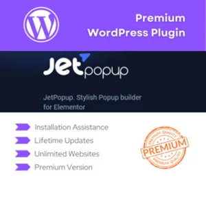 JetPopup | WordPress Popup Builder for Elementor | Lifetime Updates | Latest Version