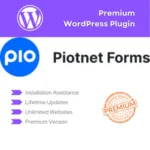 Piotnet Forms Pro – WordPress Form Builder | Premium WordPress Plugin | Lifetime Updates | Latest Version