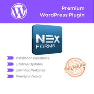 NEX-Forms | The Ultimate WordPress Form Builder | Best Seller | Latest Version
