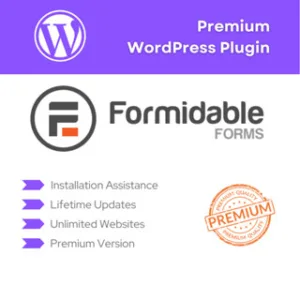 Formidable Forms Pro | WordPress Forms Plugin & Form Builder | Lifetime Updates | Latest Version
