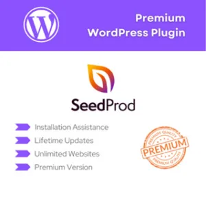 SeedProd | Premium WordPress Page Builder Plugin | Best Seller | Latest Version