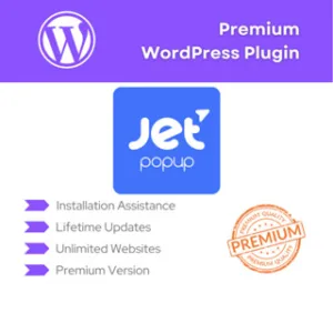 Jet Popup Builder for Elementor | Premium WordPress Plugin | Best Seller | Latest Version