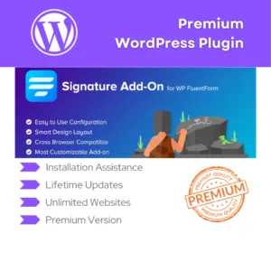 Fluent Forms Pro Add-On + Signature | Premium WordPress Plugin